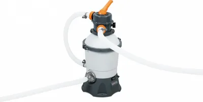 Produktbild von Bestway Hydrium 500x360x120 cm Ovales herausnehmbares Schwimmbecken mit stahlverstärkter Wand mit Sandfilter 3.028 L/H