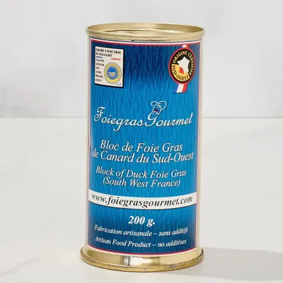 Immagine prodotto di Blocco di Foie Gras d'Anatra del Sud-Ovest della Francia 200 g