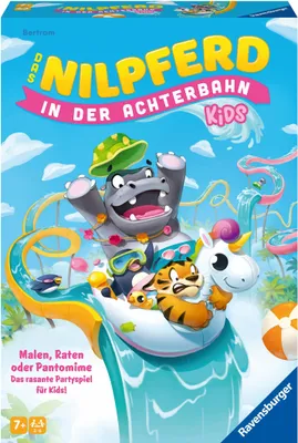 Produktbild von Das Nilpferd in der Achterbahn Kids Ravensburger 22361