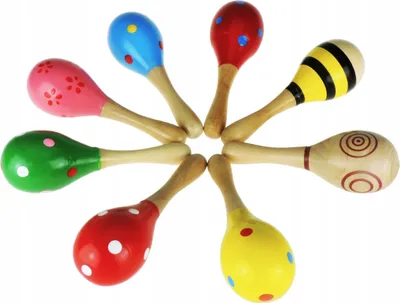 Produktbild von Musikalisches Marakas Poula Für Große Und Mittlere Papageien – Sensory Spielzeug