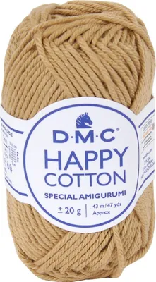 Produktbild von DMC Happy Baumwolle – weiches Garn aus 100 % Baumwolle, 392, (Farbe 776)
