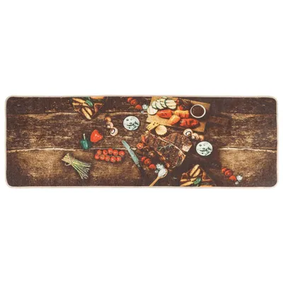 Zdjęcie produktu dla vidaXL Dywanik kuchenny Wielokolorowy 60x180 cm Zmywalny Antypoślizgowy