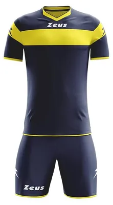Produktbild von 3XS blu/giallo|Zeus Kit Apollo Trikot-Set + Shorts 2-teilig blu/giallo