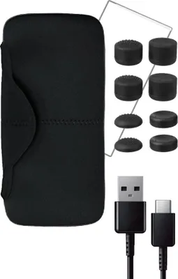Productafbeelding van Xtreme 95768, Nintendo Switch 2, Beschermset, Zwart, USB-C, 11 stuks, Ophangbare hoes