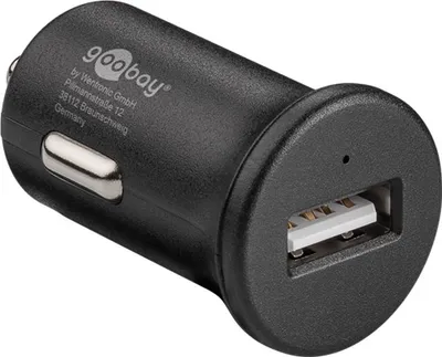Produktbild von Goobay 71558 QC3.0 USB-Autoschnellladegerät 2,4A Quick Charge™, Schwarz - lädt bis zu 4x schneller als Standardladegeräte