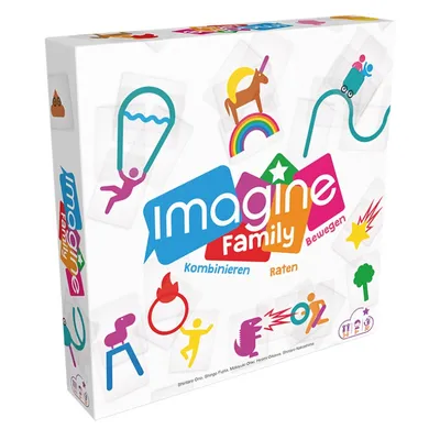 Zdjęcie produktu dla Asmodee COGD0007 - Kartenspiel - Imagine Family