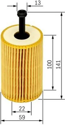 Produktbild von Bosch Ölfilter 1 457 429 193