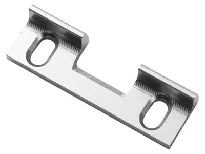 Produktbild von Austauschstück Typ 115 für Schließblech, verstellbares Aufschraubstück 46 x 14,4 x 9 mm, 32 mm Schraubenlochabstand