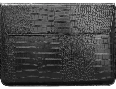 Produktbild von Mobigear Envelope Croco – Laptop-Schutzhülle, 15-16 Zoll, schwarz
