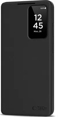 Produktbild von Handyhülle mit Klappe für Galaxy S26 Ultra, Tech-Protect Smart Wallet, mattes Schwarz