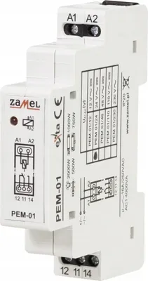 Obrázok produktu pre Elektromagnetické relé 24V AC/DC PEM-01/024 exta ZAMEL