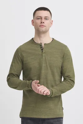 Produktbild von Blend BHJEFF Herren Longsleeve Langarmshirt Shirt Baumwollmischung regular fit