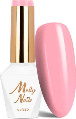 Obrázok produktu pre Molly Nails Delicate Woman Girly HEMA/Di-HEMA-freier Hybrid-Nagellack, 8 g, č. 66