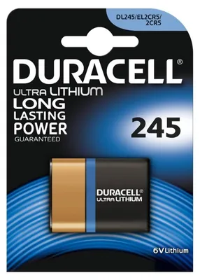 Obrázek produktu pro Duracell Ultra 245 - Batterie 2CR5 - Li - 1400
