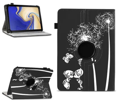 Produktbild von Tablet Hülle Samsung Galaxy Tab S4 10.5 Tasche Schutzhülle Case Cover DrehbarFarben:Motiv 11