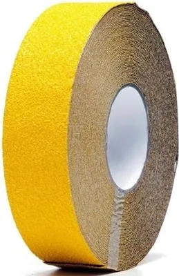 Zdjęcie produktu dla Taśma Antypoślizgowa schodowe 25mm/18m Żółta