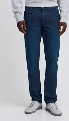 Produktbild von Blend BHTwister Herren Jeans Hose Denim mit Gürtelschlaufen Eingrifftaschen leicht elastisch Baumwollmischung Regular fit