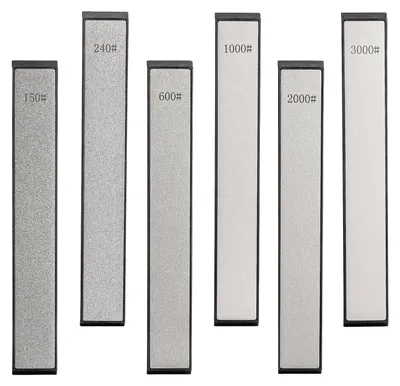 Produktbild von Diamantschleifsteine, Set mit 6 Stück, Körnung 150-3000