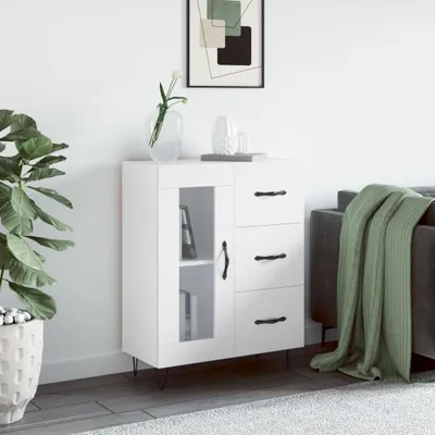 Produktbild von vidaXL Sideboard Weiß 69,5x34x90 cm Holzwerkstoff