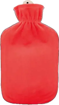 Produktbild von Sänger 2,0 Liter Wärmflasche "Koralle", mit Flauschbezug