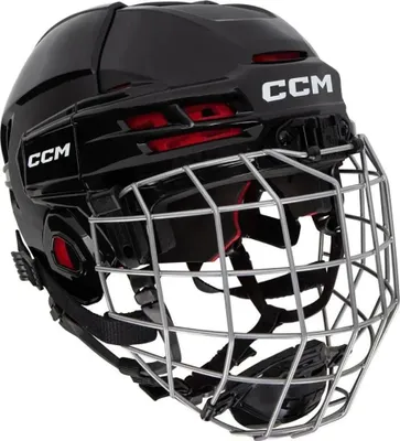 Image de Casque CCM Tacks 70 Combo YTH, Kinder, 49-53cm, schwarz