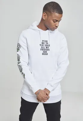 Immagine prodotto di Mr. Tee Push Me Hoody bianco - XS