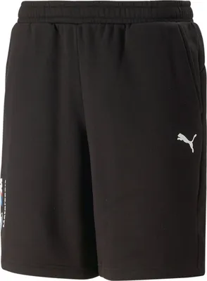 Produktbild von PUMA BMW MMS Essentials 8.6" Fleece-Shorts Herren 01 - puma black M