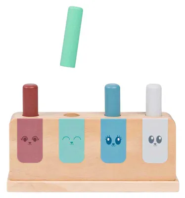 Image de BS Toys Jeu Pop-Up en bois - 5dlg.