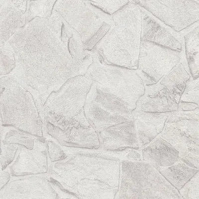 Produktbild von A.S. Creation | Bricks & Stones | 389350 | Vliestapete | Steinoptik | 0.53 x 10.05 m | Hellgrau | Wohnzimmer | Flur | Bü