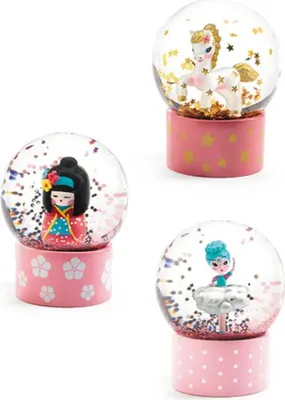 Produktbild von Djeco-Display Mini Schneekugel ..So süß