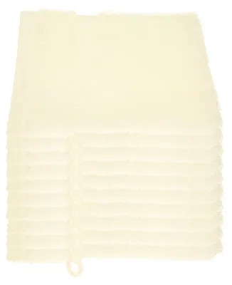 Produktbild von Julie Julsen BIO Waschhandschuh 10er Set 15x21 Naturweiß