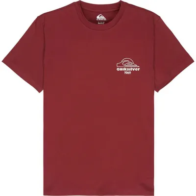 Produktbild von Quiksilver Bliss Point Kurzarm-t-shirt Rot M Mann Rot M