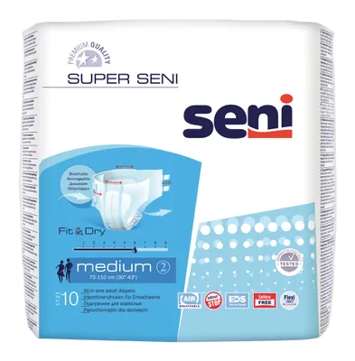 Produktbild von Seni Inkontinenzslips Mittel, 10 Stck  Diskret und Saugfhig