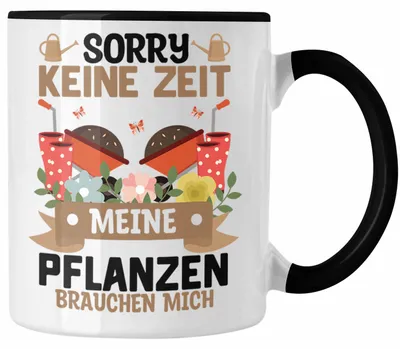 Produktbild von Hobby Gärtner Tasse Geschenk Hobbygärtner Geburtstag Geschenk für Garten Liebhaber (Schwarz)