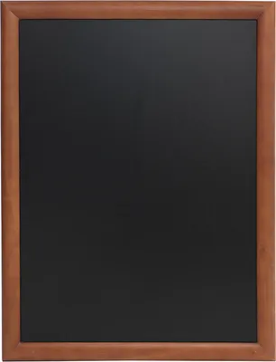 Image de Securit WBU-DB-30 Tableau noir Securit UNIVERSAL, avec cadre en bois, brun foncé