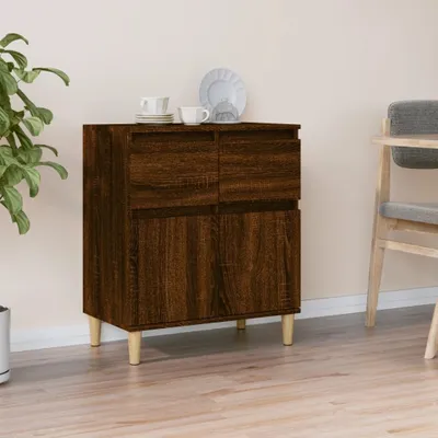 Produktbild von vidaXL Sideboard Braun Eichen-Optik 60x35x70 cm Holzwerkstoff