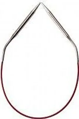 Produktbild von Rundstricknadel KNIT RED Edelstahl 4,50 mm 30 cm