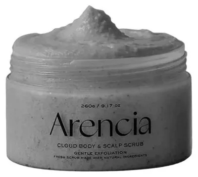 Produktbild von Arencia Cloud Body  & Scalp Scrub Lavender & Pear