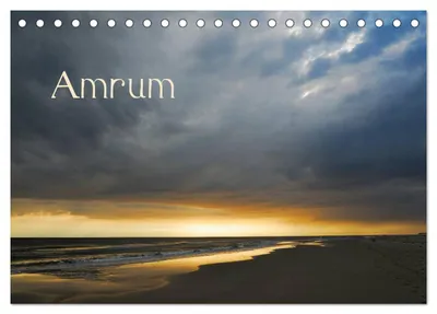 Produktbild von Amrum (Tischkalender 2027 DIN A5 quer), CALVENDO Monatskalender