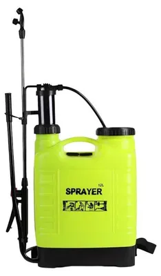 Zdjęcie produktu dla Verk 11431 Opryskiwacz plecakowy ciśnieniowy 12 l, żółty