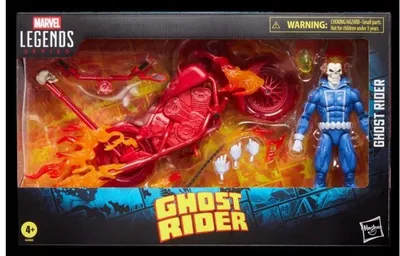 Immagine prodotto di Figura d'azione Marvel Legends Series Ghost Rider con motocicletta 15 cm