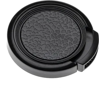 Produktbild von vhbw Universal Objektivdeckel 30,5 mm für Kamera - Kunststoff Schwarz, mit Seitengriff