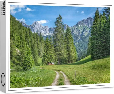 Produktbild von raxxa Premium-Puzzle "Nesselwängle2", 1000 Teile