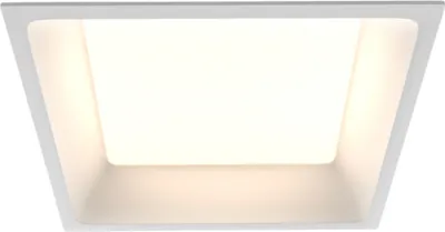 Produktbild von Maytoni LED Einbauspot IP44, quadratisch, 18W, weiß, Badleuchte, dimmbar