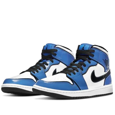 Produktbild von Nike Schuhe Air Jordan 1 Mid Retro Signal Blue SE, DD6834402