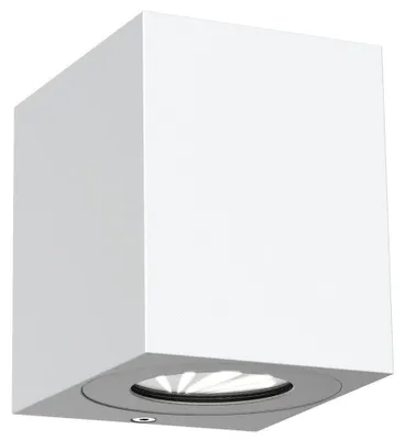 Produktbild von Nordlux Canto Kubi 2, Oberfläche, Rechteck, 2 Glühbirne(n), 2700 K, IP44, Weiß