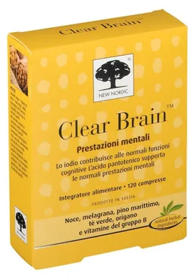 Produktbild von CLEAR BRAIN, 120 Tabletten