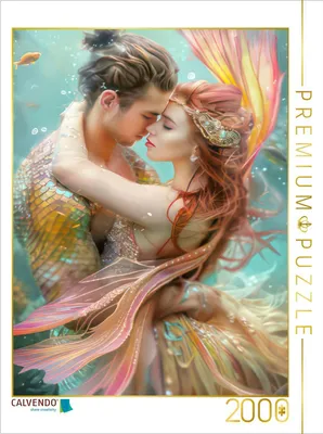 Produktbild von CALVENDO Puzzle Märchenhafte Meerjungfrauen | 2000 Teile Lege-Größe 90x67cm Foto-Puzzle für glückliche Stunden