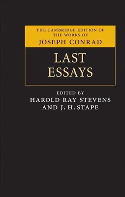 Produktbild von Last Essays