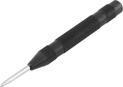 Image de 1pc Black Automatic Center Punch Locator Metal Wood Press Dent Marking Tool